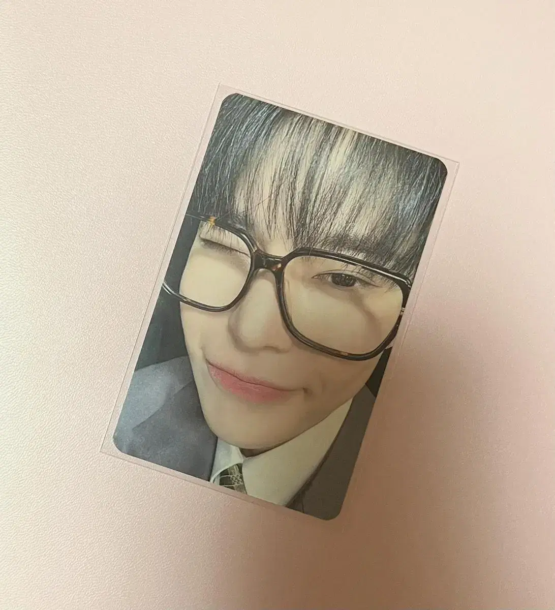 InterAsia doyoung unreleased photocard 안경도young