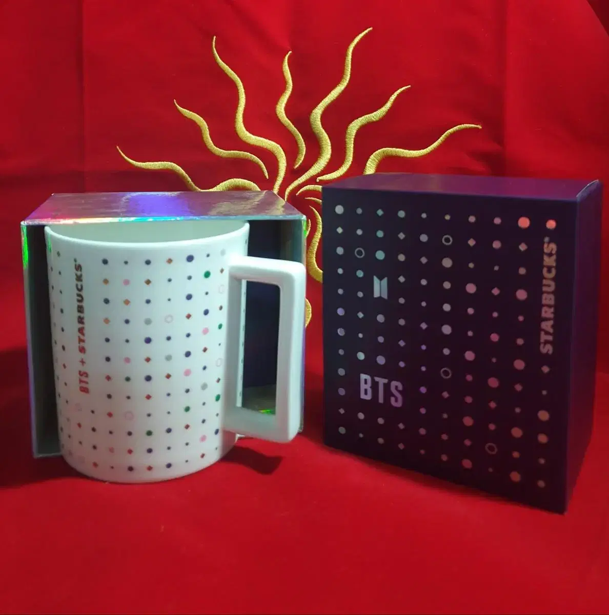 BTS & Starbucks Collaboration Mug