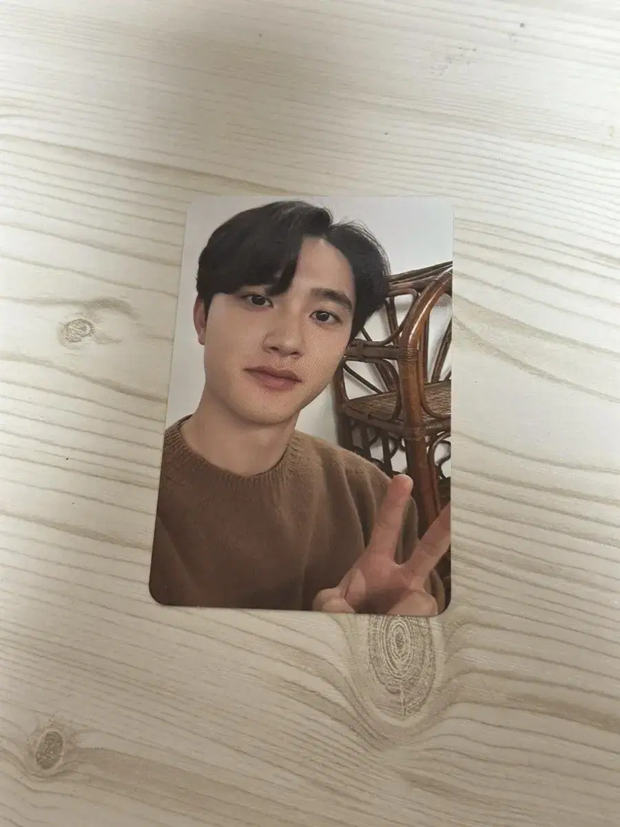 exo do kyungsoo expect album photocard note version