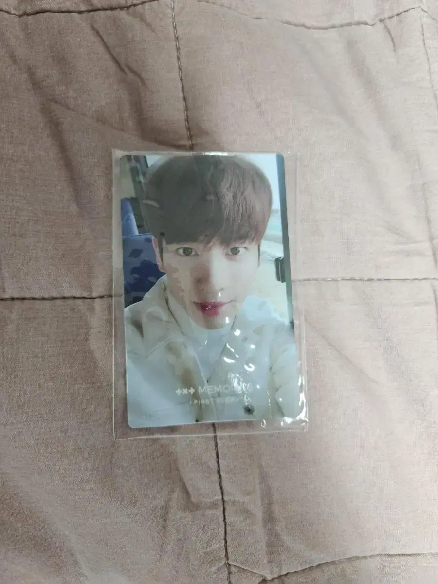 Source) txt taehyun Memories photocard tomorrow x together photokard yeonjun soobin