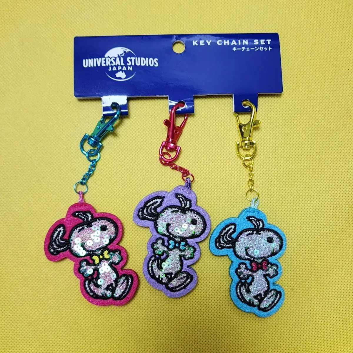 USJ Universal Studios Japan Snoopy Peanuts Keyring