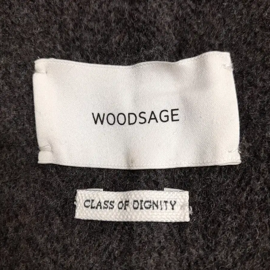 새옷) 우드세이지 WOODSAGE 램스울 벨티드 롱 코트