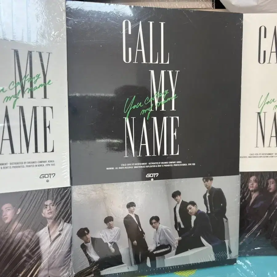 Sell sealed got7 call my name 3 pcs