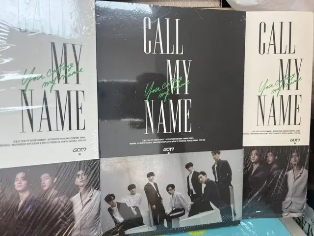 Sell sealed got7 call my name 3 pcs