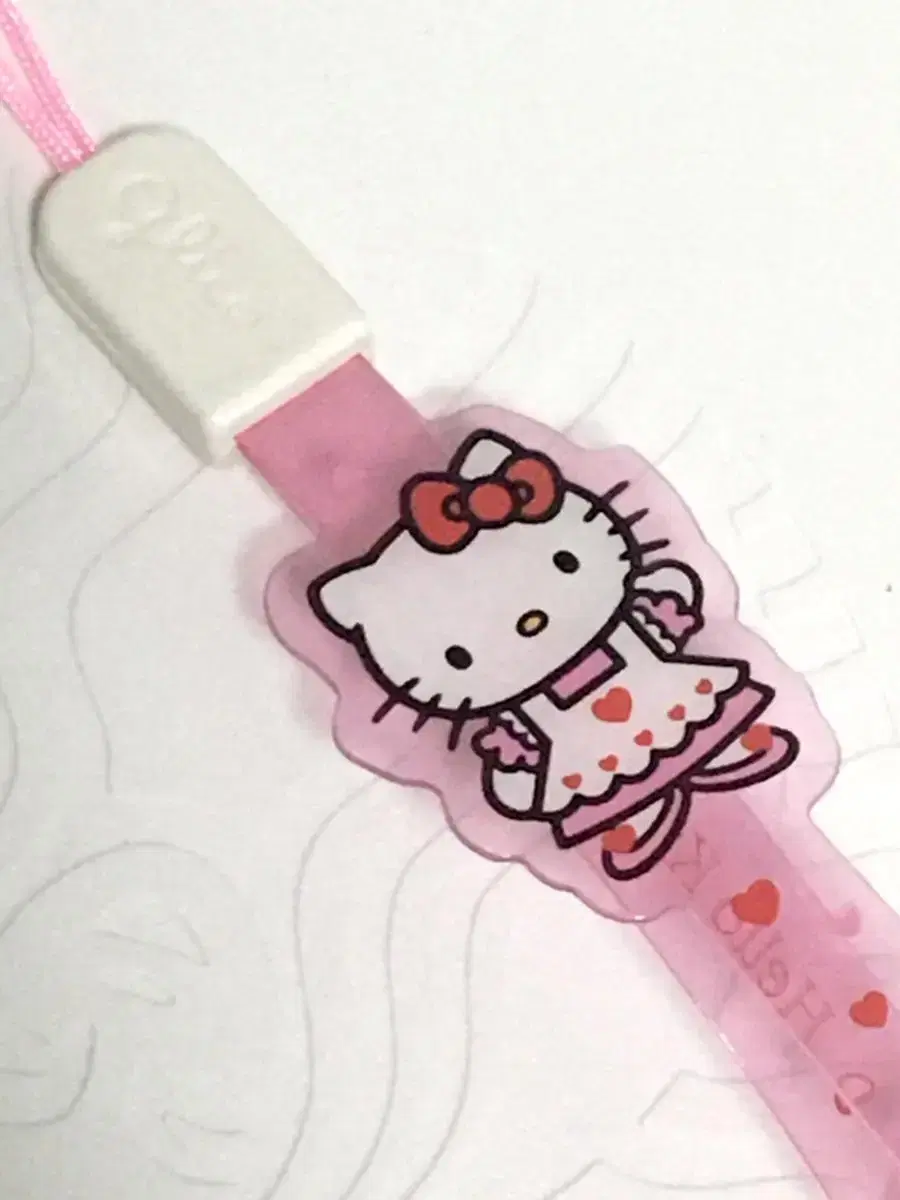 Classic 99s Waitress Hello Kitty Cell Phone Strap Rare