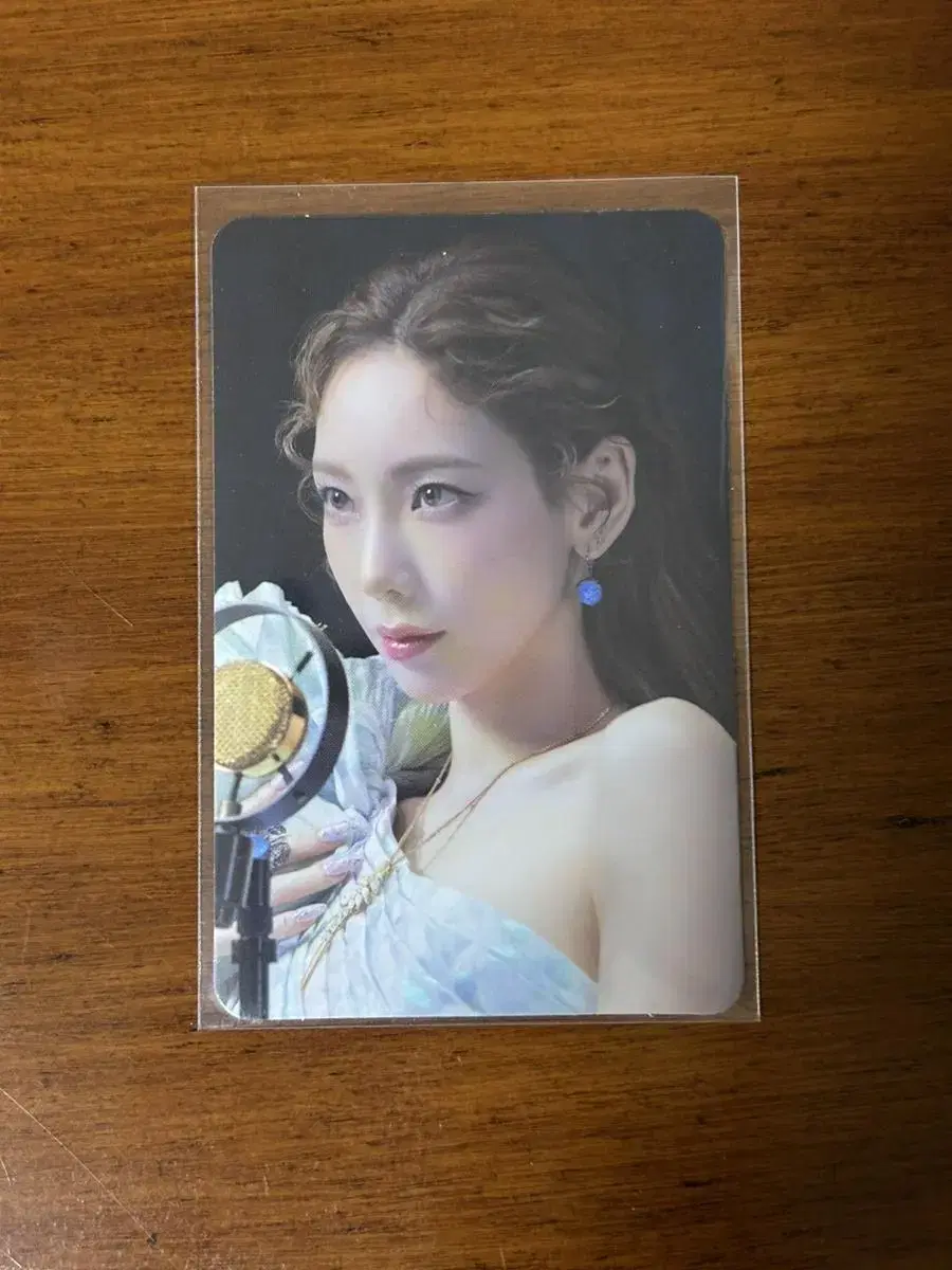 Girls Generation taeyeon fortune conpo photocard