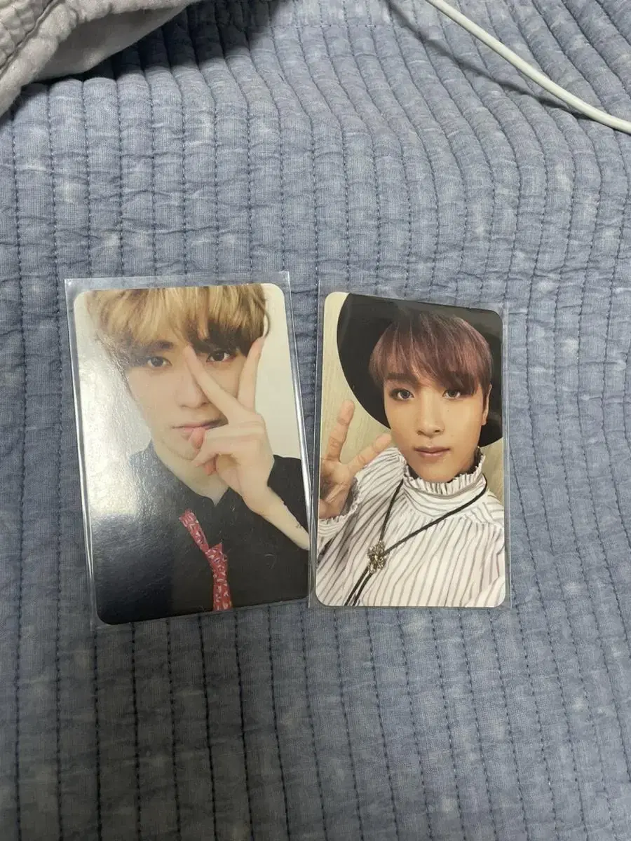 nct 127 nct jaehyun, haechan cherry bomb photocard wts sell