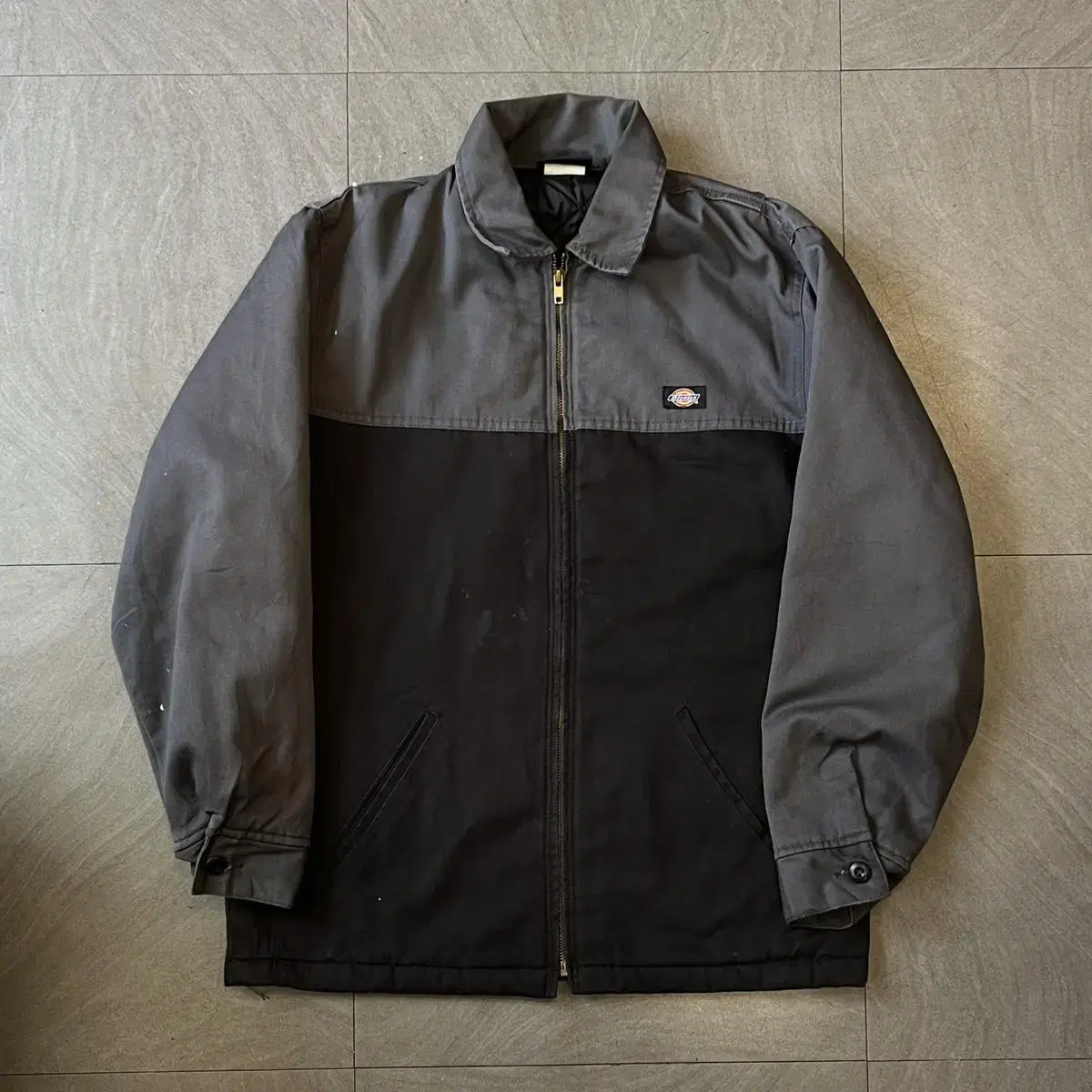 Dickies Genuine Gray , Black Quilted Work Jacket