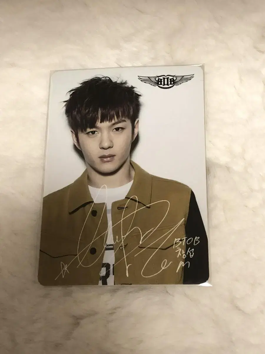 BTOB lee changsub changsub Schumacher photocard unreleased photocard Hee Gwika WTS