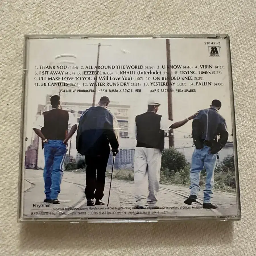 보이즈 II 남성 오디오 CD(Boyz II Men Audio CD)