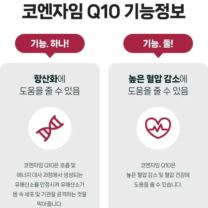 (4개월분으로 리뉴얼!!) 코엔자임 Q10 코큐텐 Coq10 혈압관리