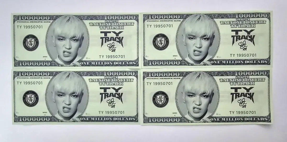 NCT nct taeyong Concert Dollar Money wts 