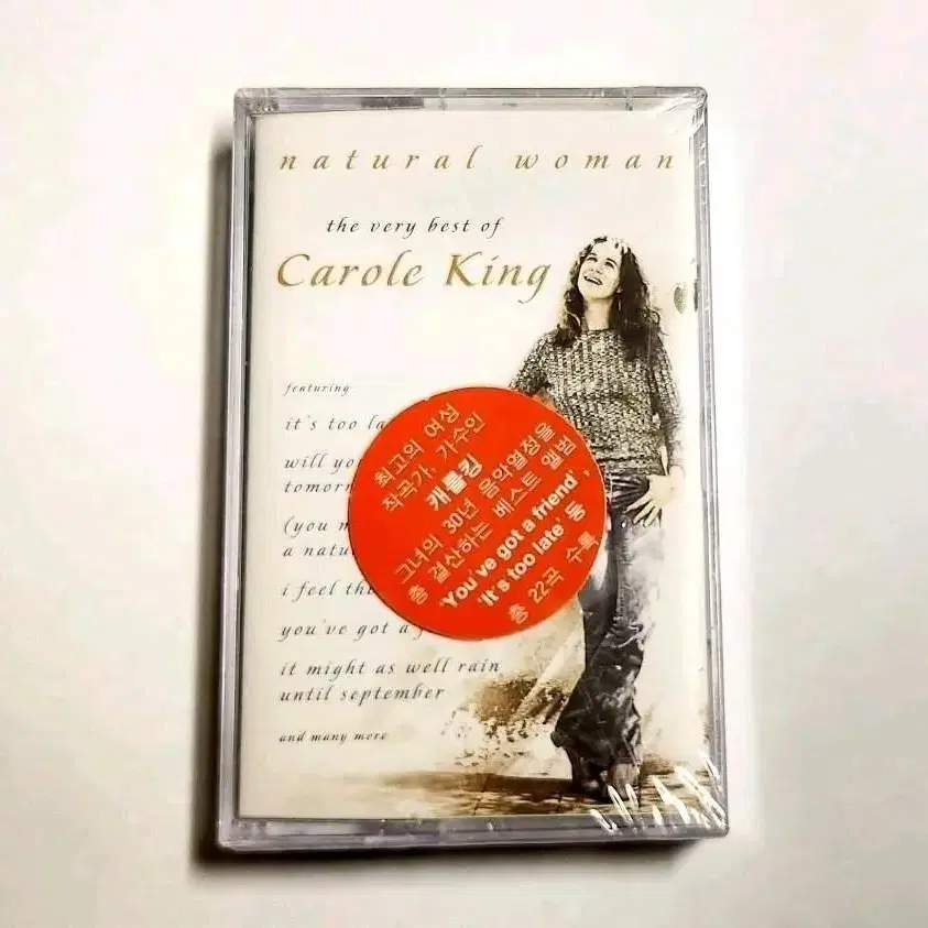 캐롤 킹 Carole King 베스트 미개봉 카세트테이프