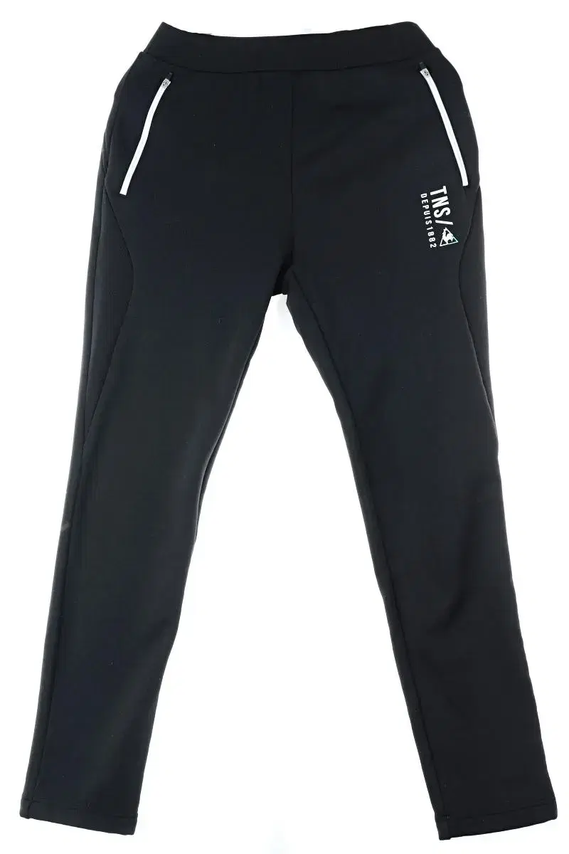 W(M) LeCoq Sweatpants Black Brushed Old School-B44