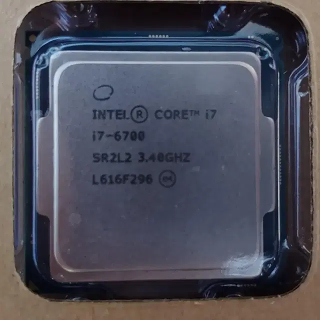 인텔 i7 6700 cpu 팝니다(노뚜따)