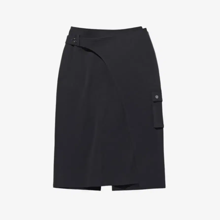 미스치프 Cargo Midi Skirt Charcoal