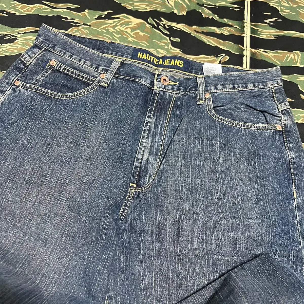 NAUTICA JEANS 루즈핏 데님 35size