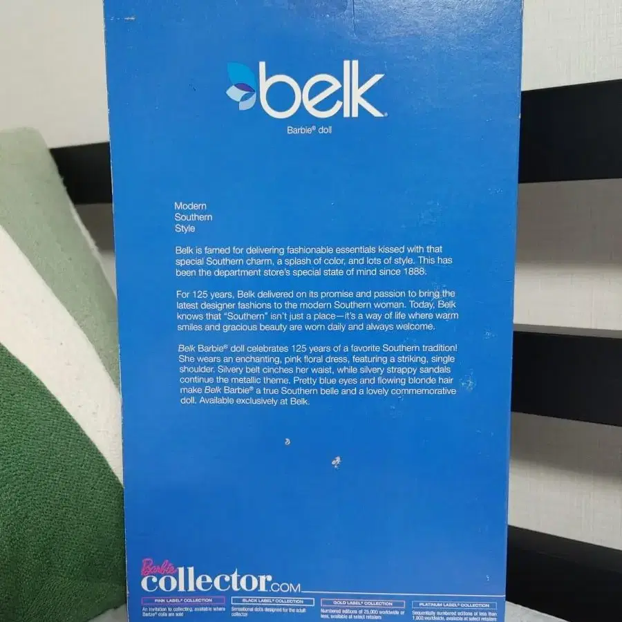 바비인형 벨크 belk 125th 기념 바비 실크스톤 패션로얄티 포피파커