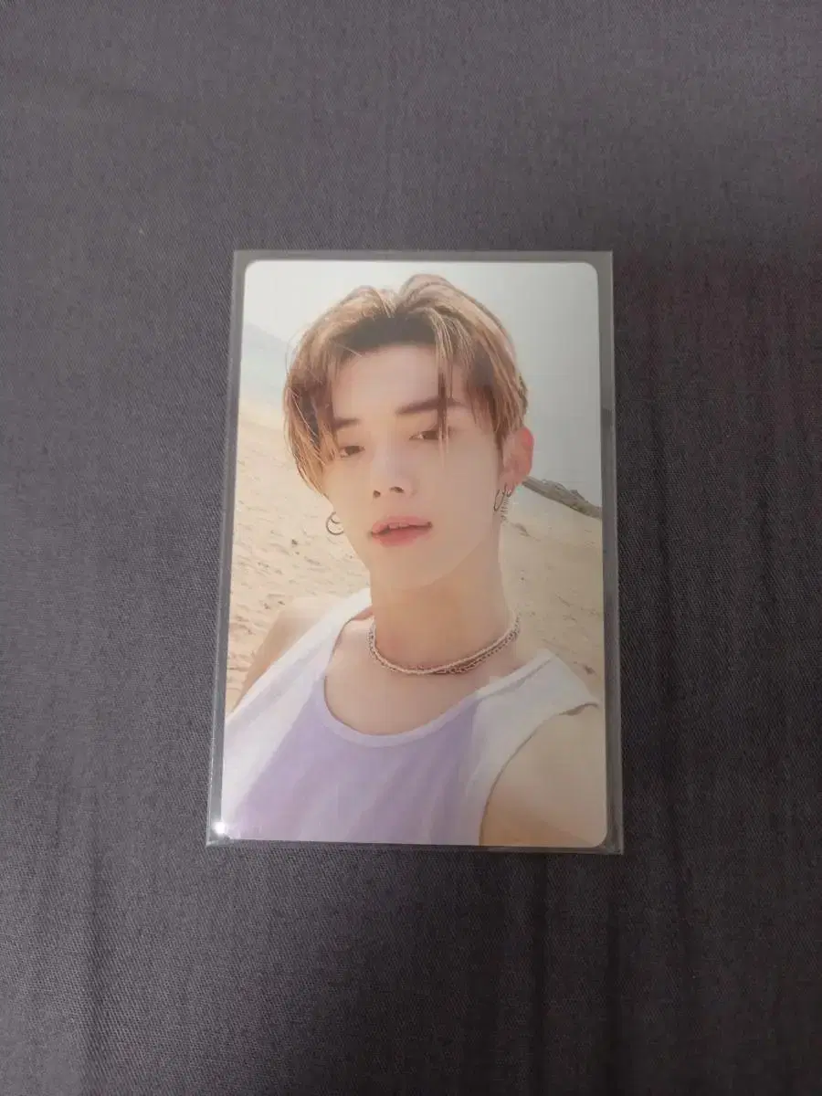 txt midsummer skyblue yeonjun photocard yang