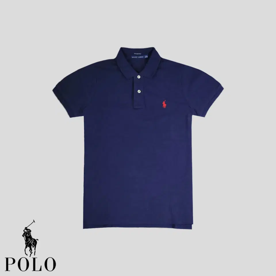 Polo Ralph Lauren Pigment Navy RedPony The Skinny Polo Cotton100 PK P