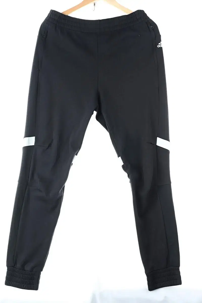 (L) Adidas Sweatpants Black Jogger Slim Fit Old School-B1F