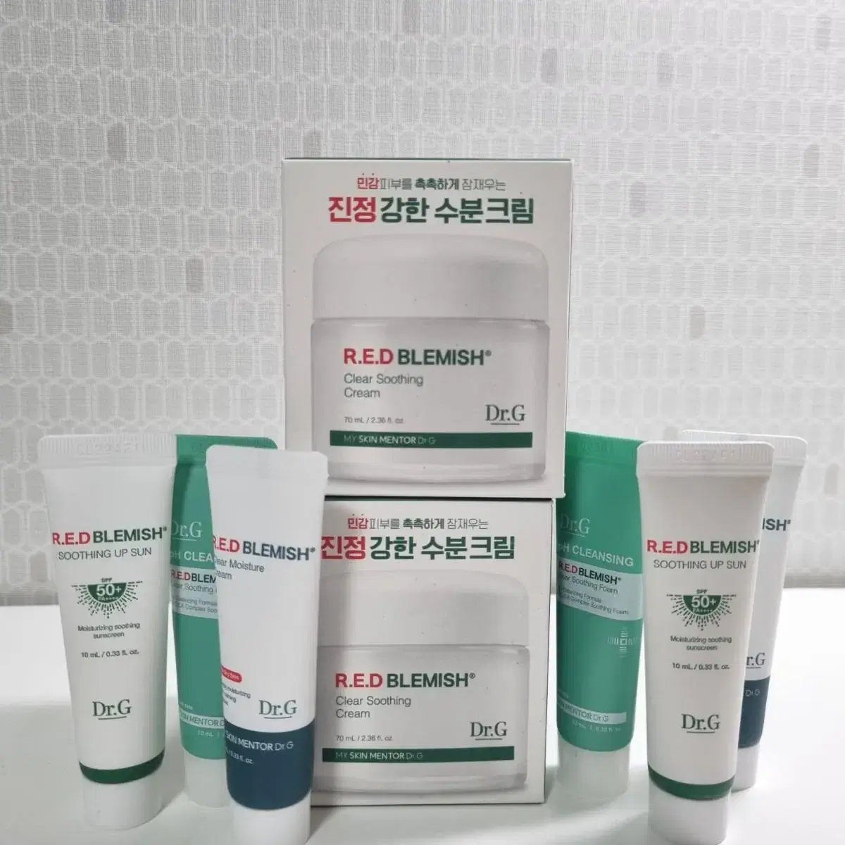 [닥터지] 레드 블레미쉬 클리어 수딩크림 70ml+미니 3종 증정