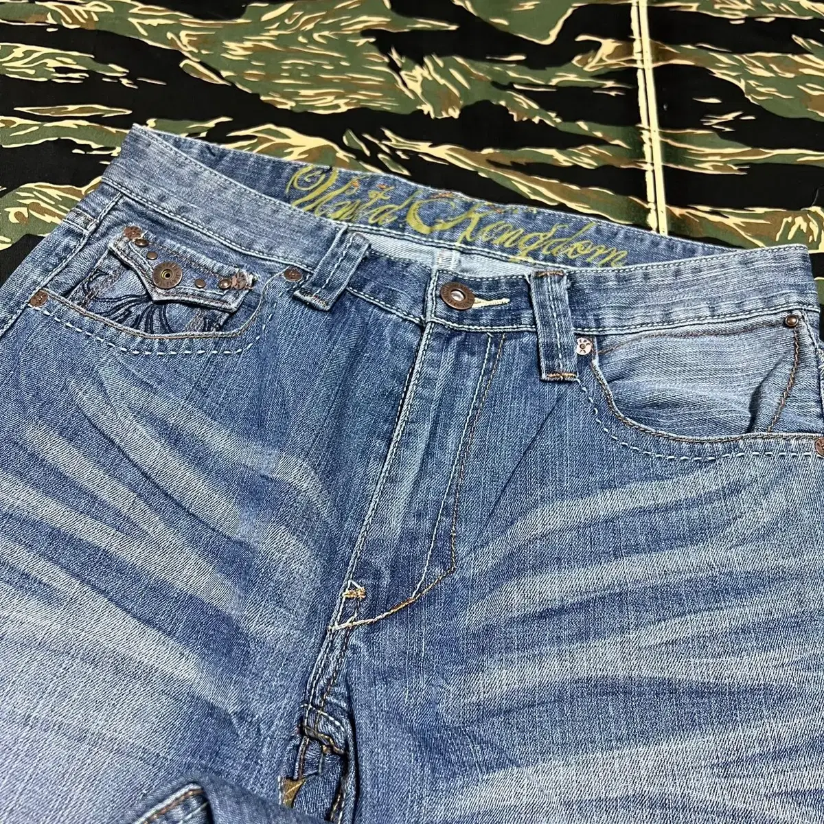 pepe Jeans London 스트레이트핏 데님 32size