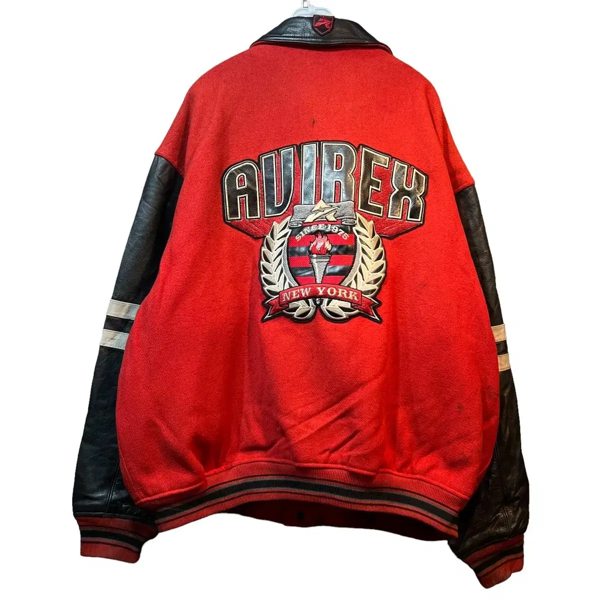 [3XL] Avirex Old School Wool Varsity Jacket