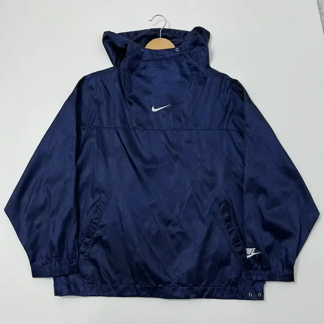 90s NIKE 나이키 일본판 센터스우시 나일론 후드