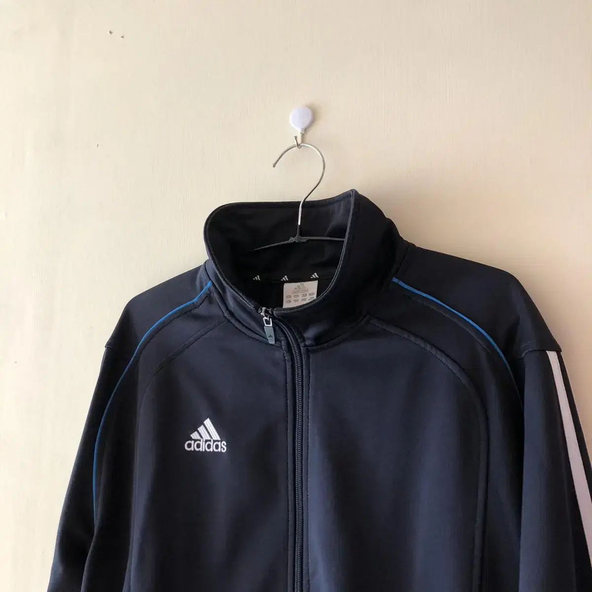 Vintage Adidas navy martial arts track