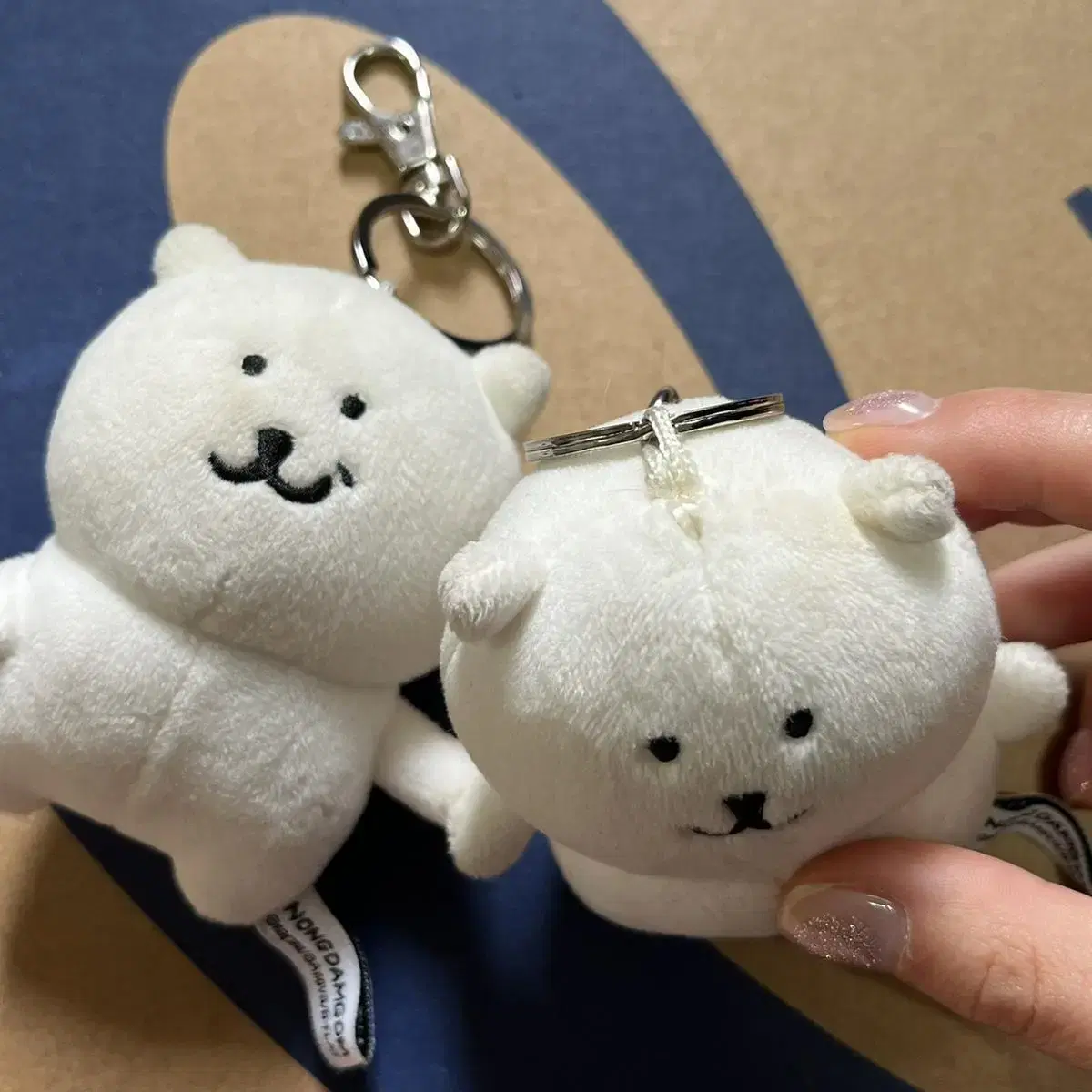 완료) 돌앤돌스 기본 우쭐 농담곰 키링 8cm