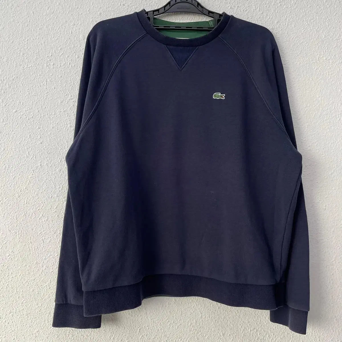 [36] Lacoste Women's Purple Long-Sleeved Crew Neck T-Shirt N1268