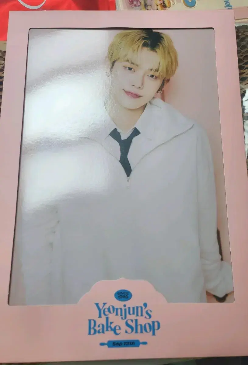 txt yeonjun birthday poster & keyring