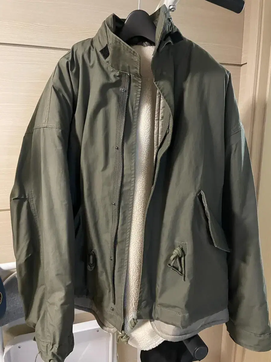 [S] Zuu Homme Moz Shorts Parka Khaki