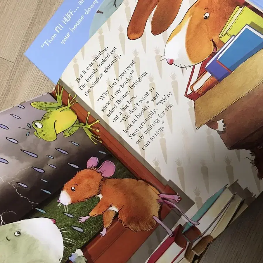 영어동화 bunny loves to read, 3little pigs