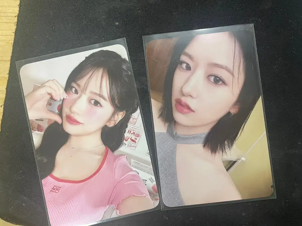 ive ahn yujin fruits and veggies edison clio photocard J set wts