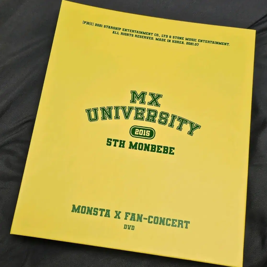 몬스타엑스  MX University 5기팬콘 DVD,키트