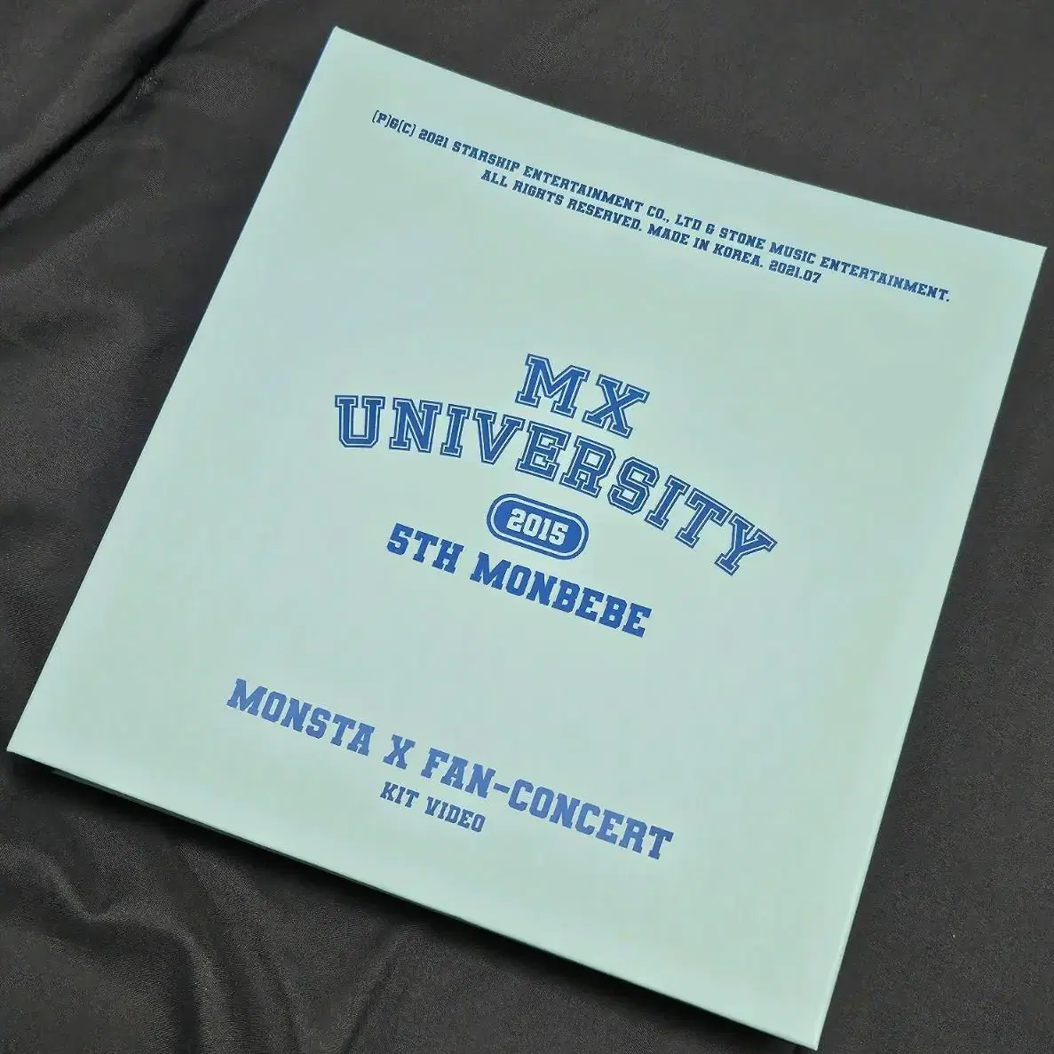 몬스타엑스  MX University 5기팬콘 DVD,키트