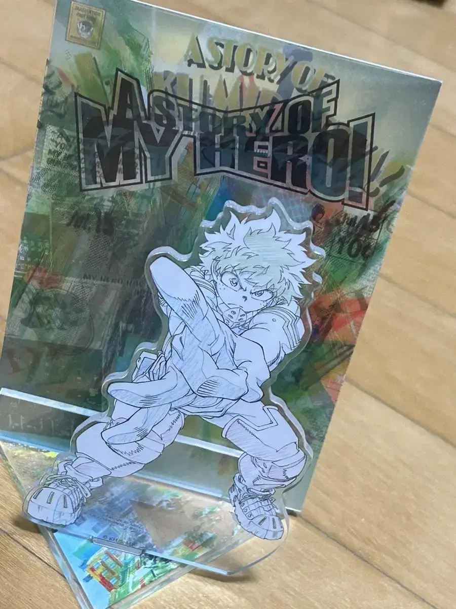 My Hero Academia Midoriya Background Acrylic