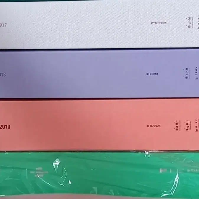 방탄 BTS 메모리즈 DVD 17~20 일괄