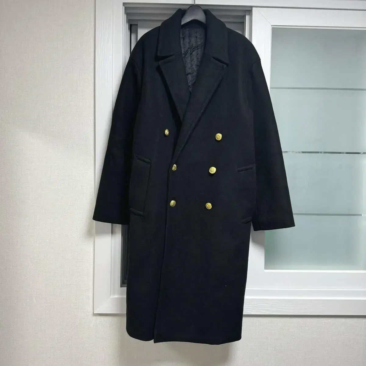 MANIN Men's Luxury Long Coat in Keum 105