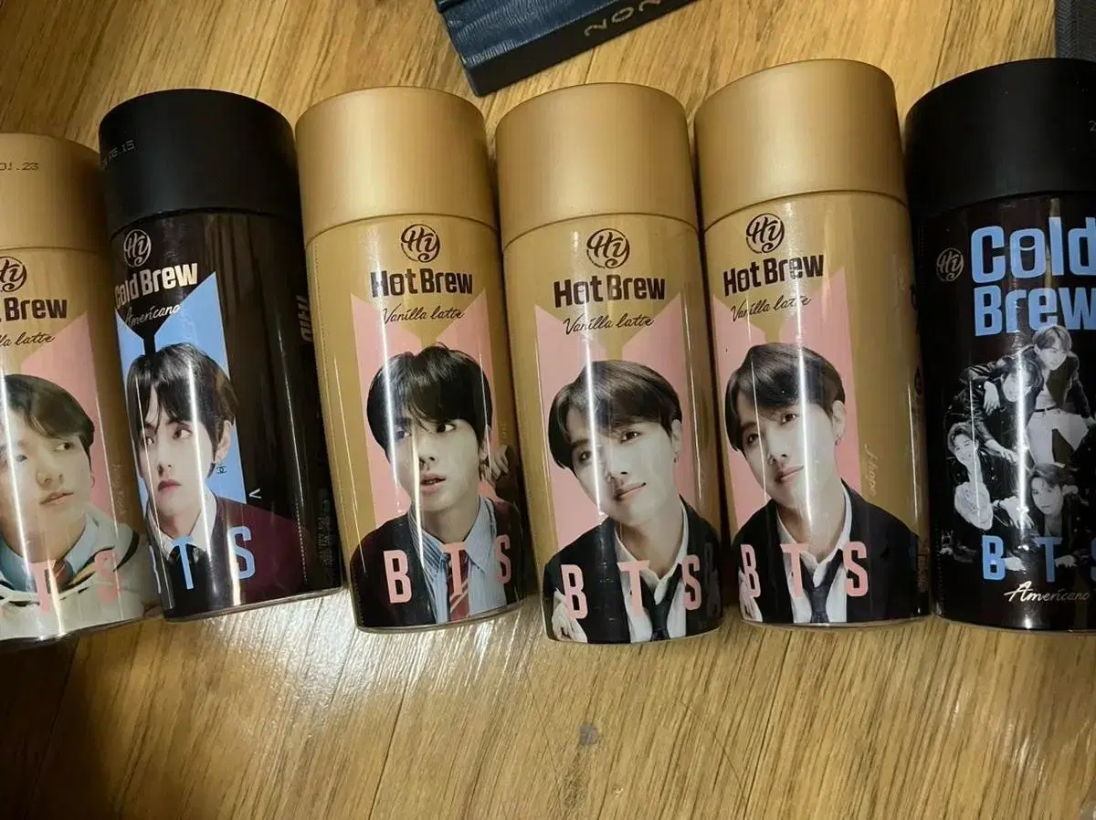 BTS Merchandise Cold Brew Empty Bottle jin v Jungkook