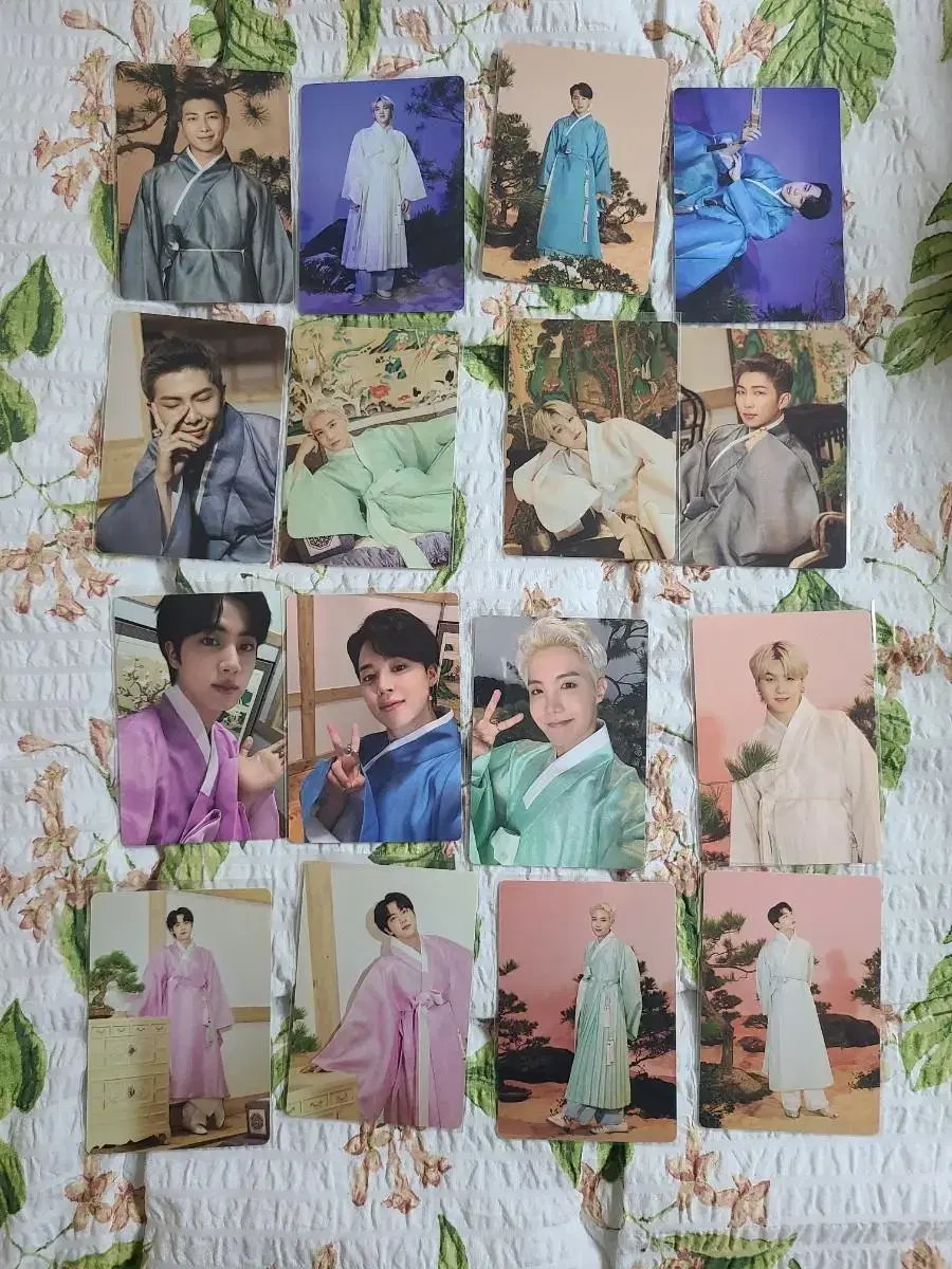 3 selfies) bangtan dalmajung mini photocard bulk WTS