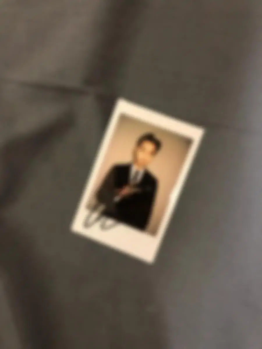 (Today only)2pm 2pm hwang chansung autographed sign polaroid sign polaroid