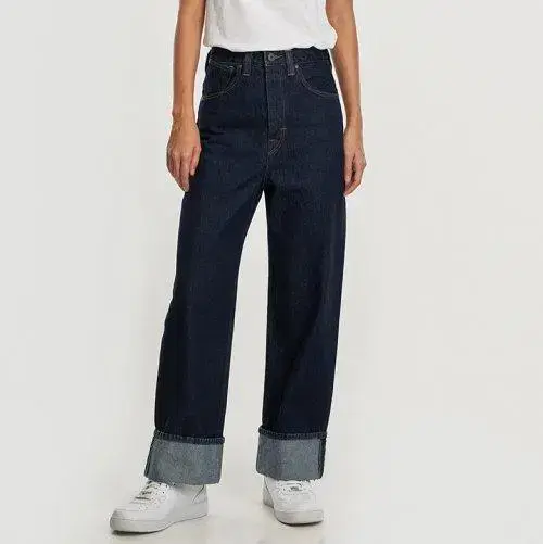 Levi's Levis Red High Loose Cuff bloo Pants (511AA)