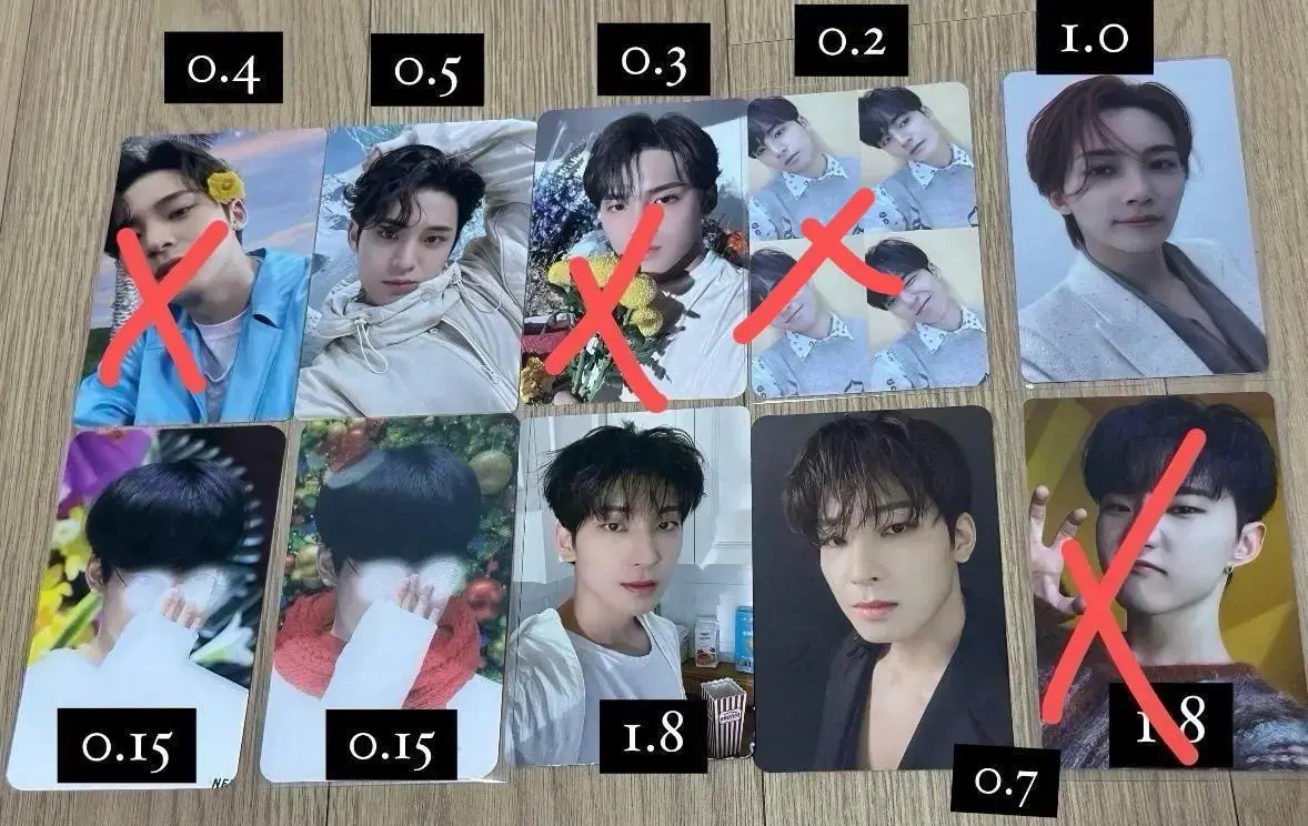 Mingyu jeonghan wonwoo hoshi photocard Photocard holder