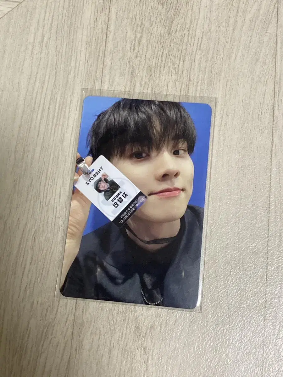 The Boyz q Derby Sergeant with muu 3rd Unreleased Photocard