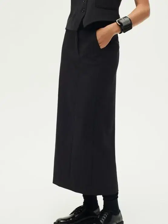 자라 Zara ZW collection midi skirt 미지 스커트