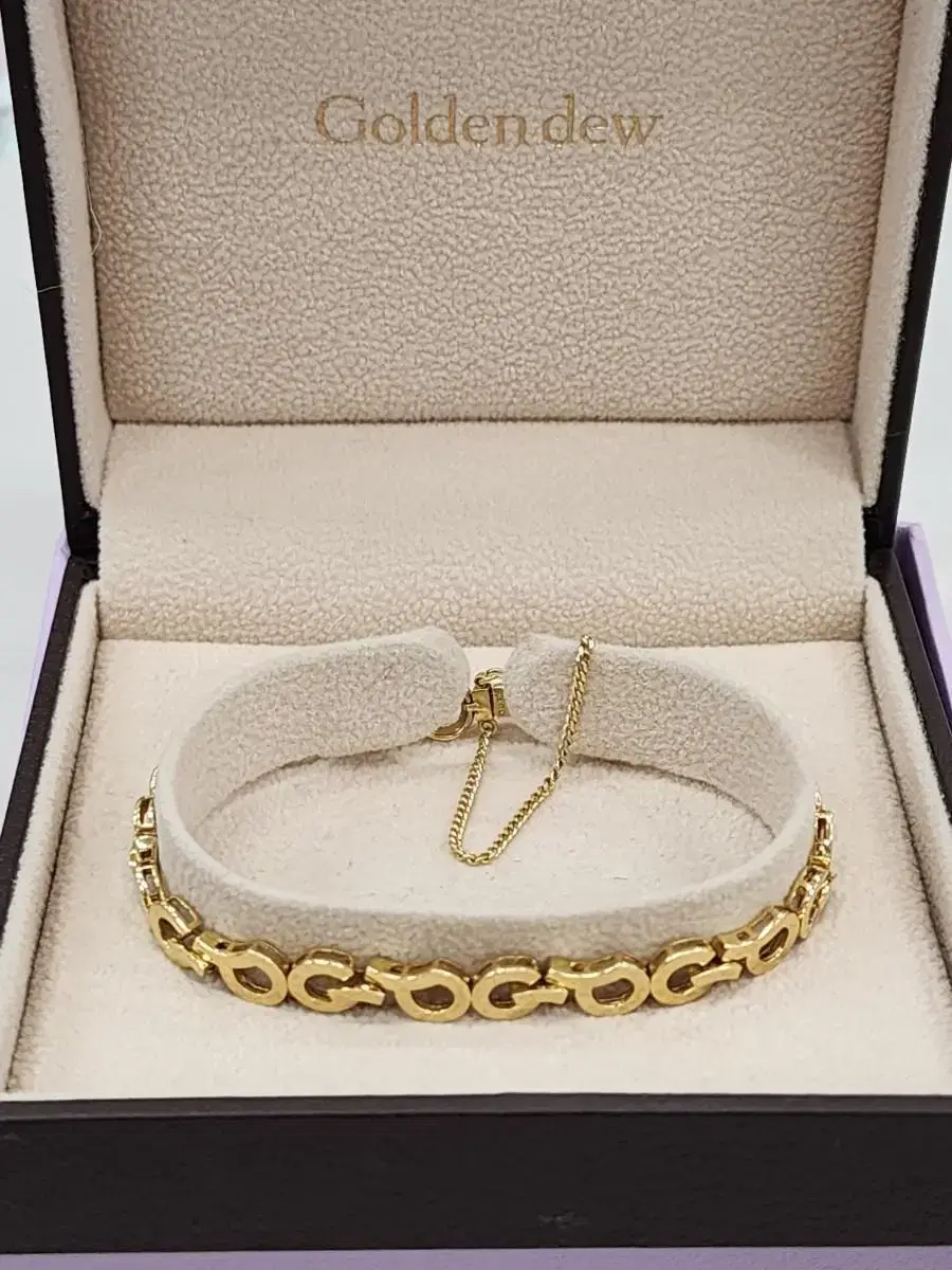 Golden Dew Yel Gold18K Zi1 Bracelet - Add a secondary chain