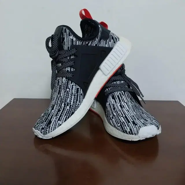 남성 아디다스 NMD XR1 PK 프라임니트 런닝화, 얼룩말 운동화 (2